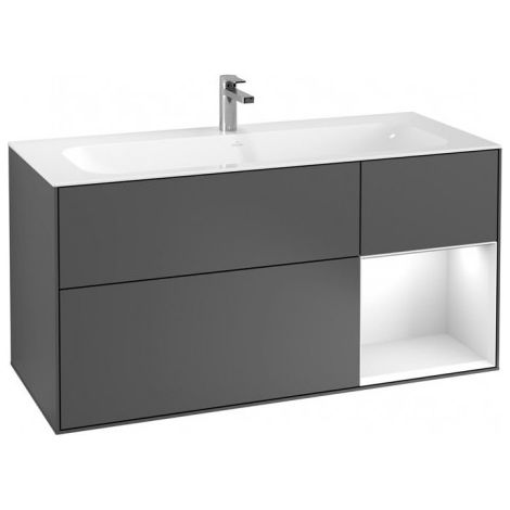 Villeroy & Boch F070PDGF Meuble sous-lavabo Finion F07