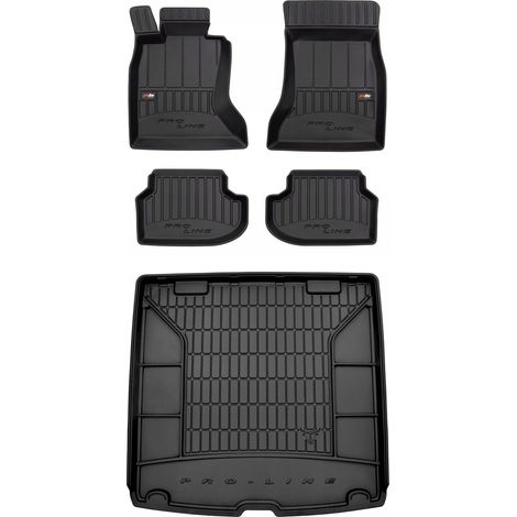 3D SET Gummimatten und Abdeckung BMW 5 F11 Kombi 2013-2017 (1/5)