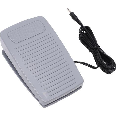 - Pedal para máquina de coser - Cable de alimentación - Control preciso de velocidad - Compatible con Pfaff y C22 - Para uso doméstico y profesional - Negro - 25,0 cm x 10,0 cm (1/5)