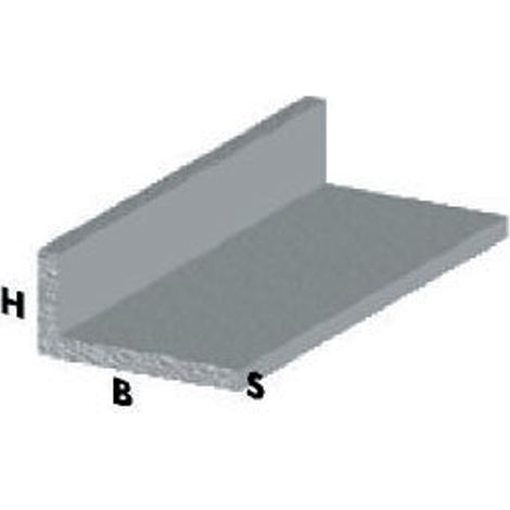 PROFILO CROMO H.200 CM ELLE 20X10X1 MM- ARCANSAS- 5,0 pz