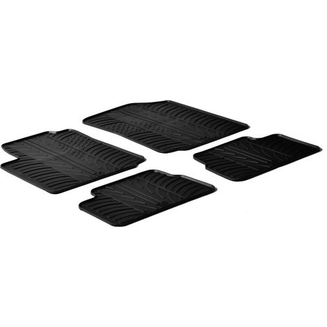 Set tappeti su misura in gomma - compatibile per  Citroen C3 (05/0210/09) -  Citroen C3 Classic (11/0912/10)