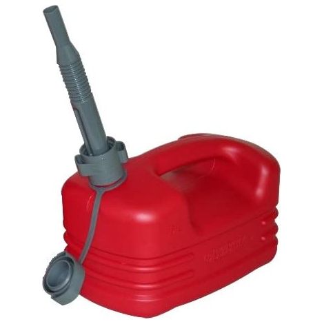 Jerrycan Pressol rojo 5 litros almacenamiento de combustible
