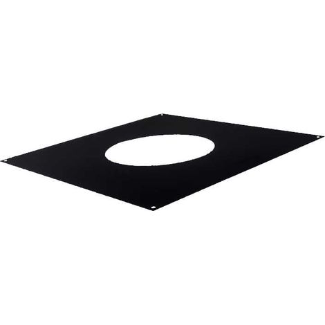 Plaque de finition noire 0° - Pour DPI  180 (175) mm