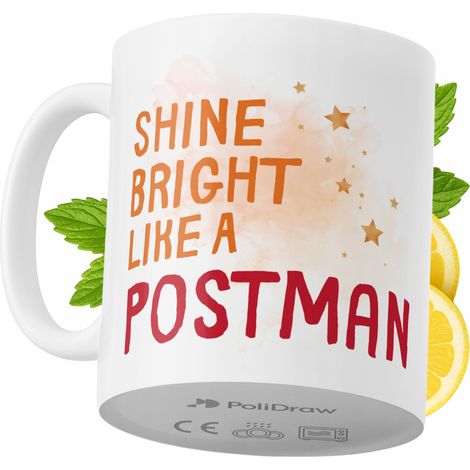 Lustige Kaffeetasse mit witzigem Textdesign für Postboten – ideal für Geburtstage, Namenstage und Feiertage. Hochwertige Tasse für besondere Anlässe, ob zu Hause, im Büro oder bei der Arbeit. Farbe: W