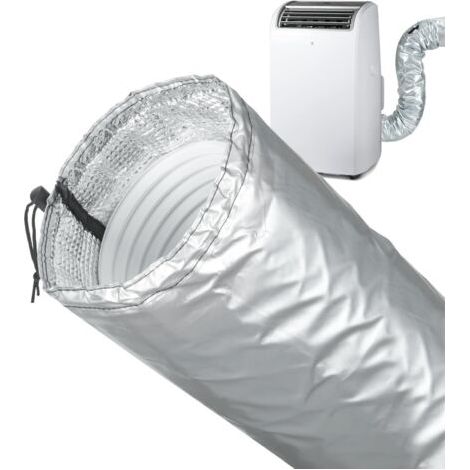 Isolation des conduits de climatisation mobile, climatiseur portable, isolation réglable Convient pour les fenêtres coulissantes, les murs, la construction de maisons, de camping-cars, de voitures et (1/5)