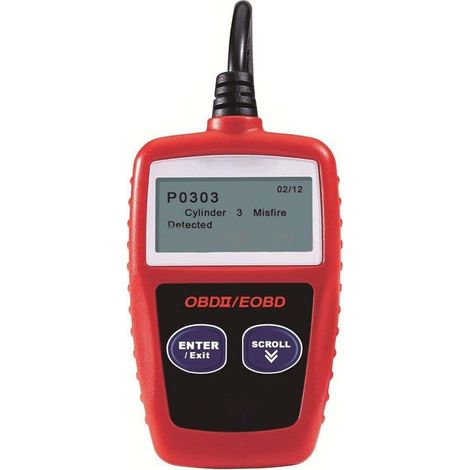 MS309 OBDII-Scanner, mehrsprachiges Kfz-Diagnosetool, Motordiagnosetool