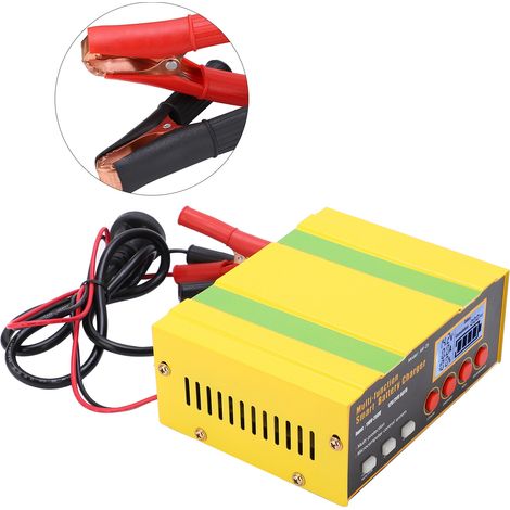 Chargeur de batterie multifonction automatique universel intelligent pour voiture MF‑2S, alimentation AC 250V, prise UE (1/5)