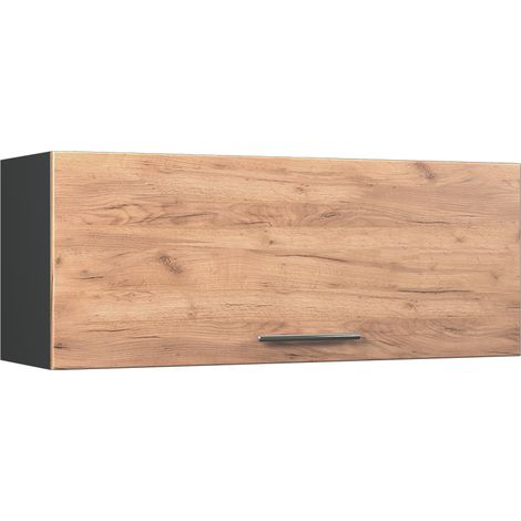Hängeschrank Fame-Line, Goldkraft Eiche/Anthrazit, 100 cm, AP Eiche, Vicco (1/5)