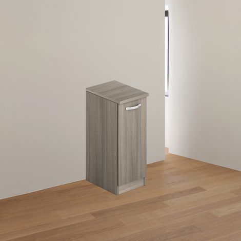 Mobile bagno con anta 36x50x85,5 colore olmo (1/3)