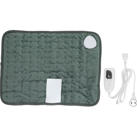 Couverture chauffante électrique douce avec 6 niveaux de chaleur, minuterie intelligente, moelleuse et chaude, prise US 110V (1/5)