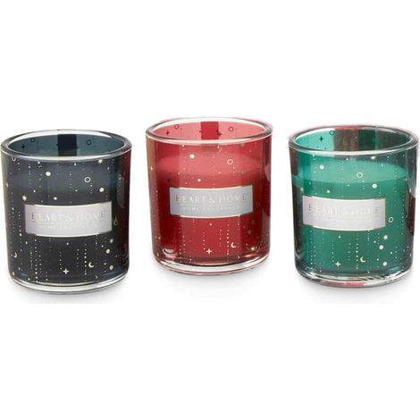 Coffret cadeau 3 bougies votives heart and home (1/2)