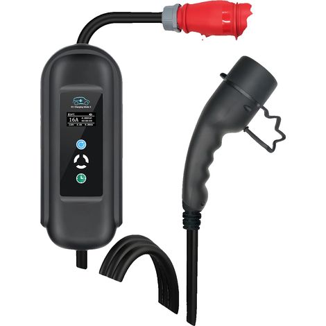Chargeur EV, Portable 11KW, Compatibilité Type 2, TYPE2 (1/5)
