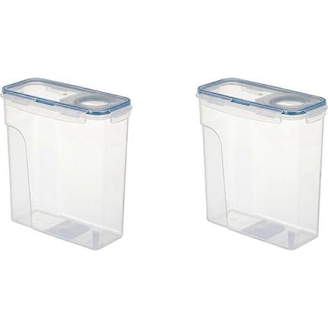 2er-Pack Trockenbox für 3D-Drucker-PLA-Filament, 1-kg-Tablett, doppelwandig, feuchtigkeitsbeständiger 4-Liter-Aufbewahrungsbehälter, blau (1/5)