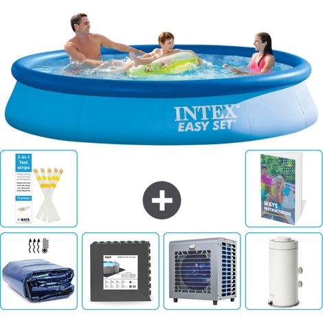 Intex Piscina Easy Set Redonda - 366x76 cm - 7-piezas S16 (1/5)
