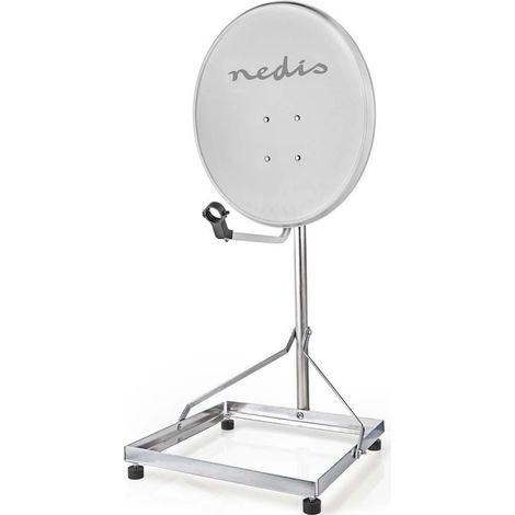 Socle de Satellite pour Balcon  Taille Maximale de l'Antenne Parabolique : 90 cm  1 x 50 x 50 cm  Acier (1/5)