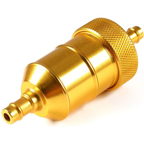 Filtre à carburant pour moto 1/4" 6mm - Nettoyeur de ligne d'essence, filtration du circuit carburant, raccord 6 mm, pièce pour moto (1/5)