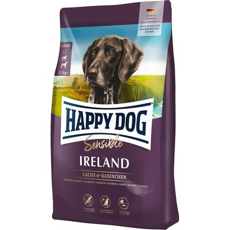 Happy Dog Supreme Irland Lachs / Kaninchen 1 kg (1/3)
