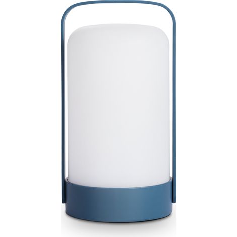Paco Home Lampadaire  Intérieur Extérieur Batterie Jardin Terrasse Rechargeable Bleu, Lampe De Table 5 (Batterie Rechargeable)