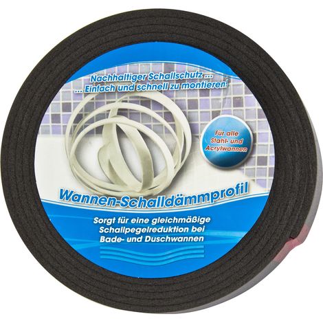 Wannendämmprofil Mono Wannendämmstreifen Badewanne (1/2)