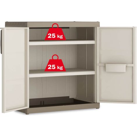 Armadio Keter excellence beige 93 x 89 x 54 cm