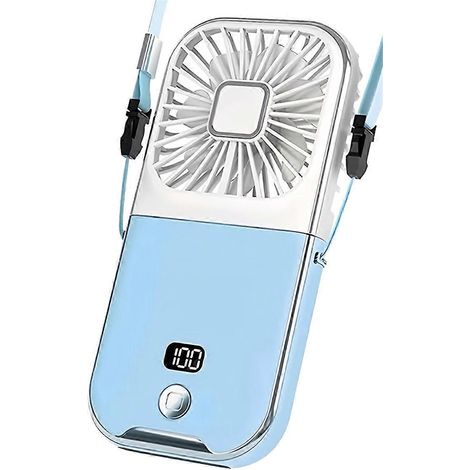 Mini-Outdoor-Ventilator zum Umhängen, tragbar und elektrisch. (1/5)