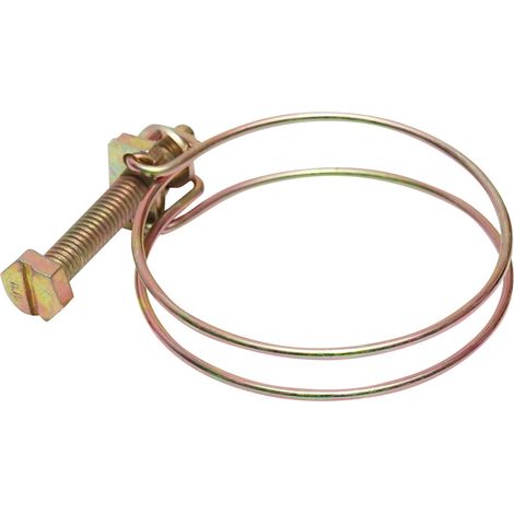 Fascetta stringicavo 45-50mm con vite M6x50mm per tubo flessibile Breckner Germany (1/4)