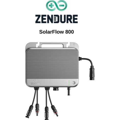 Zendure SolarFlow 800W bidirektionaler AC-Hybrid Mikro-Inverter Wechselrichter WiFi&Bluetooth 0% MwSt.
