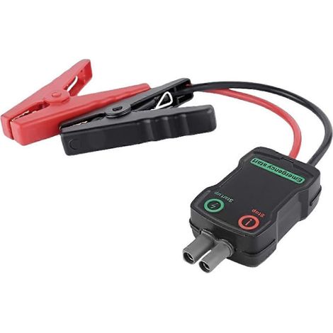 Câble de démarrage de voiture avec pinces crocodiles intelligentes rouges et noires pour batterie de voiture d'urgence (1/5)