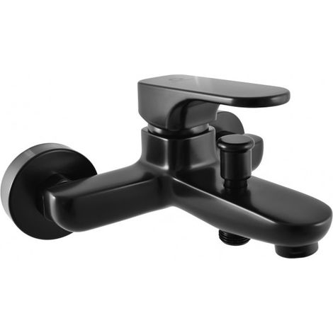Mitigeur baignoire YUKON laiton noir mat-Noir-Noir-15 -- (1/2)