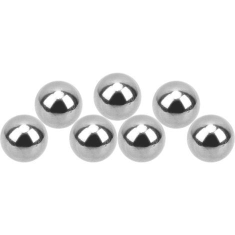 Bolas de acero inoxidable 304 de 0,5 kg, superficie pulida de alta precisión G1000, accesorios industriales, 8 mm / 0,31 pulgadas (1/5)