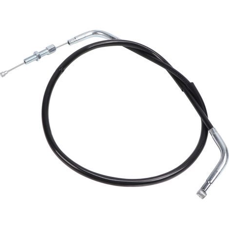 Motorcycle clutch cable, PVC-coated steel wire, black anti-aging replacement for Suzuki GSXR-600 and GSXR-750 (1/5)