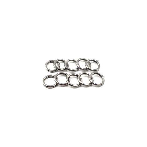 5X50mm O Shape Rings 304 Anneaux Soudés en Acier Inoxydable (10 Pièces) (1/5)