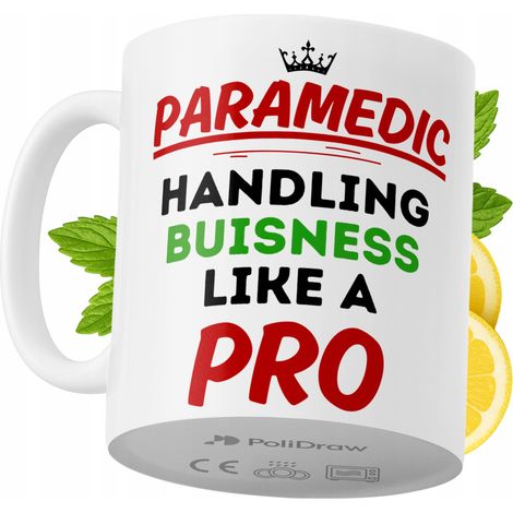 Lustige Tasse für Sanitäter – Kaffee- oder Teetasse mit witzigem Textdesign – ideal für Geburtstage, Namenstage, Feiertage und besondere Anlässe. Hochwertige Tasse für Zuhause, Büro und Arbeit. Farbe:
