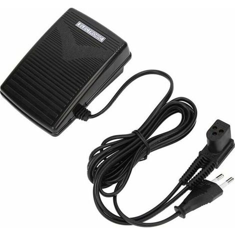 Pédale pour machine à coudre Singer 974 avec cordon d'alimentation (1/4)