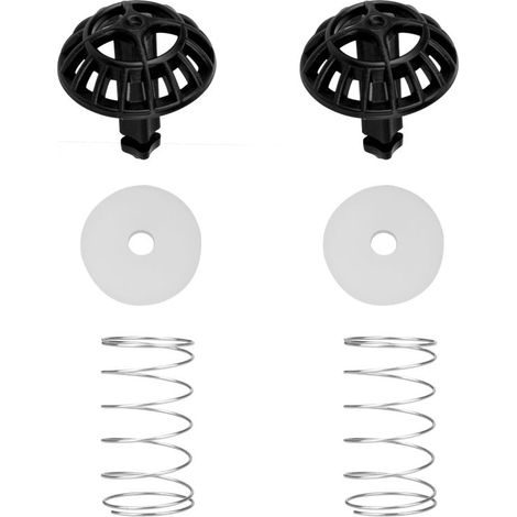 Irovami Lot de 2 bouchons à ressort de rechange pour cafetière Cuisinart - Compatible avec les paniers de préparation de la série DCC-1200, accessoires pour machines à café (1/5)