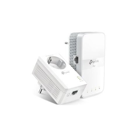 Adaptador Powerline TPLink TL-WPA7617 KIT 1000Mbps/ Alcance 300m/ Pack de 2