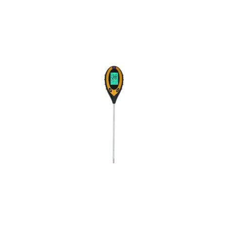 PH mètre de sol amélioré 4 en 1, testeur d'humidité numérique, testeur d'humidité pour plantes, humidimètre, lumière et testeur de pH pour plantes en pot, jardins, pelouses (1/4)