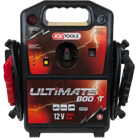 KS Tools Booster de batterie 12 V, outil mobile d'aide au démarrage 850 A (1/10)