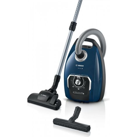 Bosch Serie - 8 BGB75X494, Bodenstaubsauger ,blau/schwarz (1/4)