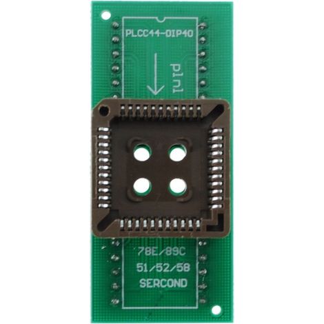 Zocalo programador Plcc44 a Dip40 (1/2)