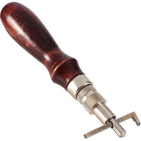 Outil de Garnir Cuir pour Maroquinerie Planeur de Bord Accessoire (1/5)