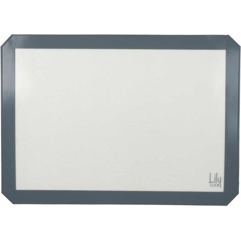 Tapis de cuisson et de pâtisserie en fibre de verre et silicone réutilisable
