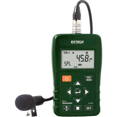 [NEUWERTIG] B-Ware Extech Schallpegel Messgerät Datenlogger Sl400 30   143 D B 20 Hz   8 K Hz