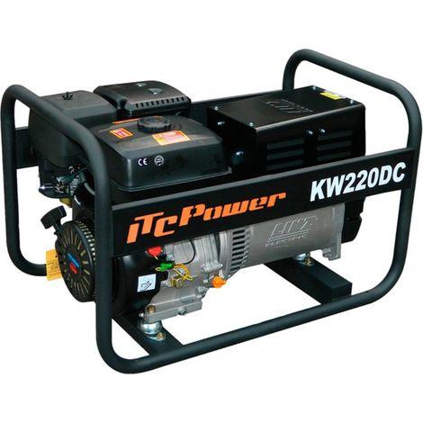 KW220DC Motosoldadora monofásica a Gasolina ITCPower con alternador LINZ (1/3)