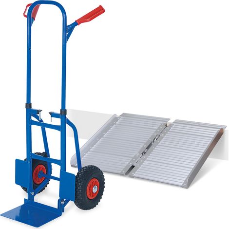 BRB Set, Klapp-Transportkarre + Klapp-Alurampe (1/2)