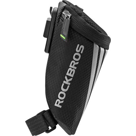Borsa da bicicletta, design impermeabile, struttura leggera, chiusura con fibbia C28BK (1/2)
