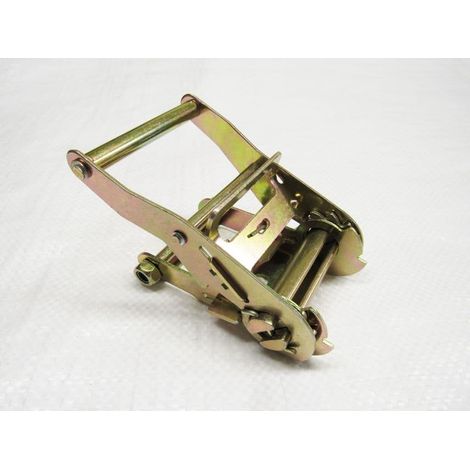Ratchet Handle Short Wide 50MM (2T Yellow Passivated Replacement Lashing Tie Down Secure) (1/2)