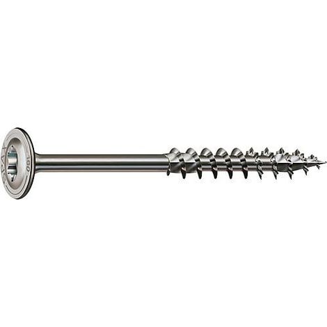 Vis a embase SPAX inox A2 filetage partiel T-STAR Plus diam. 8x240 mm, UE   50 pieces