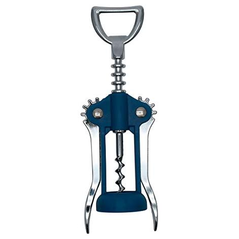 Cavatappi professionale cameriere, apribottiglie in acciaio inox adatto per uso domestico e professionale, cavatappi vino professionale manuale da 18 cm con doppia leva di presa Fackelmann (1/4)
