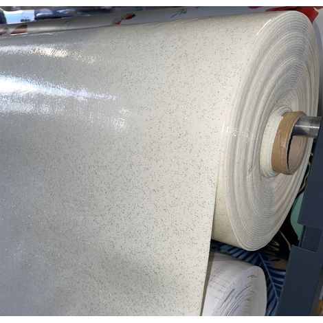 Nappe Bulgommes Imprimée Paillettes - Au mètre - 180 x 140 cm - Blanc